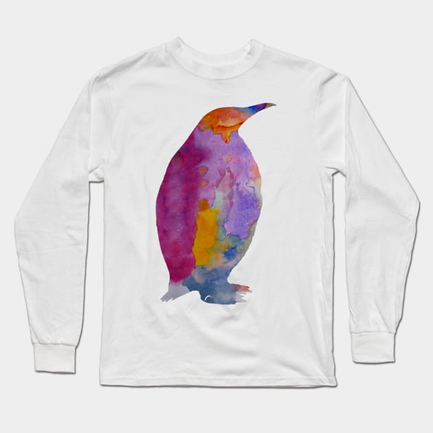 Penguin Long Sleeve T-Shirt by BittenByErmines
